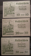 Imbach  Notgeld  Lot Serie A 3 Noten - Autriche