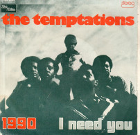 Disque 45T - The Temptations - 1990 - Tamla Motown 2 C008-95280 - France 1974 - Soul - R&B