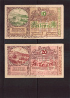 Kettenreith  Notgeld  Lot Serie A 3 Noten - Autriche