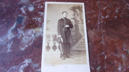 PHOTO LANGRENE STRASBOURG  SECOND EMPIRE  MILITAIRE EMILE KNOEPFFER / D INGER - War, Military