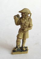FIGURINE SOLDAT WWII LONE STAR DESERT WARS BRITISH SOLDIER Radio Pas Crescent Toys Britains - Armee