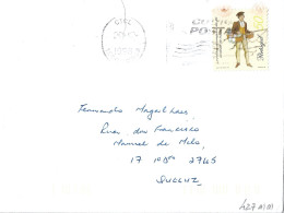 Portugal Cover With CÓDIGO POSTAL Cancel - Lettres & Documents