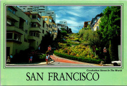 California San Francisco Lombard Street The Crookedest Street In The World - San Francisco