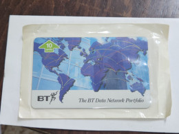 United Kingdom-(BTI161)THE DATA NETWORK Portfolio-(163)(10units)(510K)(tirage-4.050)(price Cataloge-6.00£-mint) - BT Interne