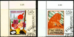 LUXEMBOURG, LUXEMBURG 2003, SATZ MI 1607 - 1608, EUROPA, PLAKATKUNST,  ESST GESTEMPELT, OBLITÉRÉ - Used Stamps