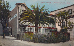 FRANCE - 06 - Nice - Hôtel Durante - 16 Avenue Durante - Carte Postale Ancienne - Cafés, Hoteles, Restaurantes