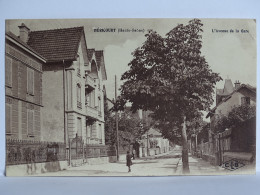 CPA 70 Haute Saone - Héricourt - L'avenue De La Gare - Héricourt