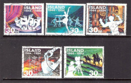 ICELAND   Scott # 782-6 USED (CONDITION AS PER SCAN) (Stamp Scan # 967-6) - Usados