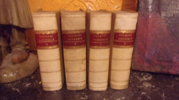 1819 OTTIMA RILEGATURA VELIN COMPLETA IN 4 VOLUMI GOLDONI COMMEDIE SCELTE LIVORNO STAMPERIA VIGNOZZI - Libri Antichi