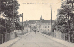 FRANCE - 77 - Bray-sur-Seine - L'Entrée, Vue Du Pont - Carte Postale Ancienne - Bray Sur Seine