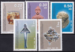 UNO KOSOVO UNMIK 2000 Mi-Nr. 1/5 ** MNH - Ungebraucht