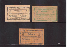 Neustift- Innermauzing  Notgeld  Lot Serie A 3 Noten - Autriche