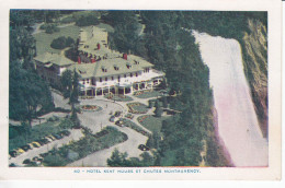 Carte Postal (123251) Hotel Kent House Et Chutes Montmorency Jul 27 1950 Timbre 3c CDN Avec écriture - Cataratas De Montmorency