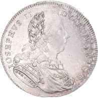 Monnaie, Etats Allemands, REGENSBURG, Joseph II, 1/2 Thaler, 1775, Ratisbonne - Taler & Doppeltaler