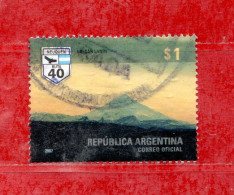 (Us.7) Argentina ° 2007 - VOLCAN LANIN.  Oblitérer. - Used Stamps
