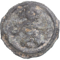 Monnaie, Rèmes, Potin Au Guerrier Courant, 90-50 BC, TB, Potin, Delestrée:155 - Galle