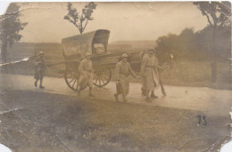 France - Thionville - Carte Photo - Attelage Tiré Par Une Cheval - Soldat - Daté 1922 - Carte Postale Ancienne - Thionville