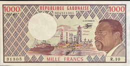 Gabon 1.000 Francs, P-3c (1978) - UNC - RARE - Gabon