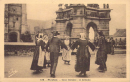 FRANCE - 29 - Pleyben - Danse Bretonne - Le Jambadao - Carte Postale Ancienne - Pleyben