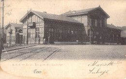 Liège - La Gare Du Haut Pré - Publicité Chaussures Verlaine Lemoine -  Carte Postale Ancienne - Lüttich