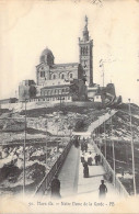 FRANCE - 13 - Marseille - Notre Dame De La Garde - Carte Postale Ancienne - Notre-Dame De La Garde, Funicular Y Virgen