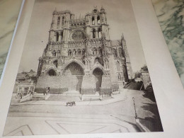 PHOTO LA CATHEDRALE D AMIENS  1918 - 1914-18