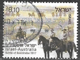 Israel 2013 Used Stamp Israel Australia Joint Issue Battle Of Beersheba [INLT7] - Used Stamps (without Tabs)