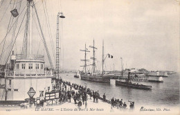 FRANCE - 76 - Le Havre - L'Entrée Du Port à Mer Haute - Carte Postale Ancienne - Hafen