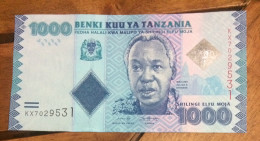 TANZANIA 1000 Shilling UNC/ New Edition - Tansania