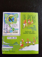 Caledonia 2022 Caledonie World Earth Day Land Island Map Lighthouse Boat Carte Ile Oiseau Bateau 1v Mnh DATE - Nuevos