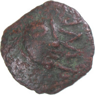 Monnaie, Rèmes, Bronze Au Cheval Et Aux Annelets, 60-50 BC, TB, Bronze - Keltische Münzen