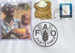 ITALY.  Food And Agriculture Organization. FAO."Aider à Construire Un Monde Libéré De La Faim" Sur Lettre De Milano - Primo Soccorso