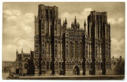WELLS CATHEDRAL, WEST FRONT - Wells