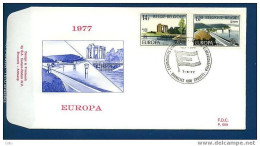 Belgique/ Belgium - Europa 1977-  FDC - 1977