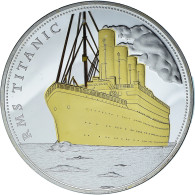 France, Médaille, 100ème Anniversaire Du Titanic, Shipping, FDC, Cuivre - Autres & Non Classés
