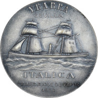 Espagne, Médaille, Cruceros Ybarra, Cabo San Roque, Shipping, Undated (1966) - Andere & Zonder Classificatie