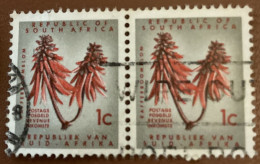 South Africa 1961 Flower Erythrina Lysistemon 1 C - Used X2 - Usati