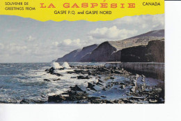 Carte Postal (123267)  La Gaspésie PQ 18 V 1965 Timbre 5c Canada Avec écriture - Gaspé