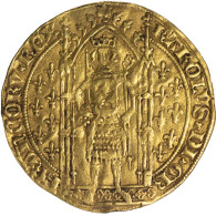 Charles V-Franc à Pied - 1364-1380 Charles V The Wise