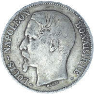 II ème République-5 Francs Louis-Napoléon Bonaparte, Tête Nue 1852 Paris - 5 Francs