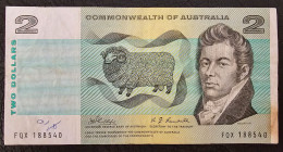 COMMONWEALTH OF AUSTRALIA- 2 DOLLARS 1968 - 1971 - 1966-72 Reserve Bank Of Australia