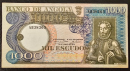 ANGOLA- 1000 ESCUDOS 1973. - Angola