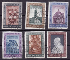 Vatikan 382 - 387 Gestempelt, 80. Geburtstag Von Papst Johannes XXIII. (Nr.1861) - Used Stamps