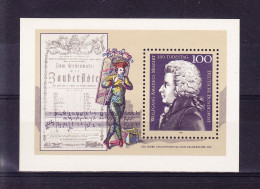 ALLEMAGNE, YT  BF25, ** MNH, 200e Anniversaire De MOZART  (8B380) - Musique