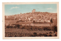 (84) 191, Châteauneuf-du-Pape, Buou, Vue Générale Coté Est, Vignes - Chateauneuf Du Pape