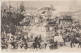 (06) CARNAVAL DE NICE . En L'An 2.000 (Char Fleuri Avec Aéroplane) - Karneval