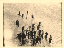 Auron St étienne De Tinée * 1938 * Une équipe De Slieurs * Ski Sports D'hiver * Photo Ancienne 11x9cm - Saint-Etienne-de-Tinée