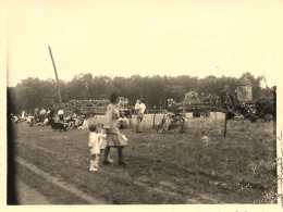 La Billarderie , Javrezac * Fête Des Moissons * 1945 * 3 Photos Anciennes 11.x9cm - Altri & Non Classificati