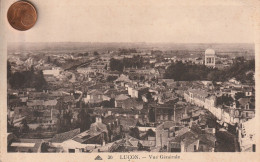 85 - Carte Postale Ancienne De  Luçon   Vue Aérienne    (Sans Doute Un Carnet ) - Lucon