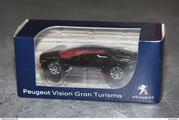 Voiture Miniature Noire "Peugeot Vision Gran Turismo 1/64e / 3 Inches Norev - Vision GT 2015" PSA - Norev